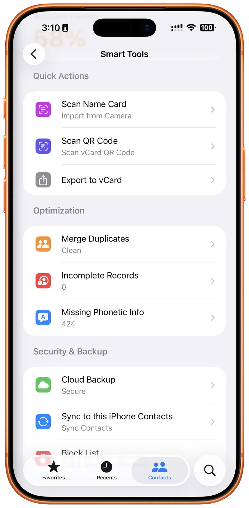 Complete Contact Toolkit.